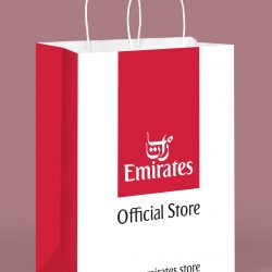 Emirates Official Store Printed Bags with Handles